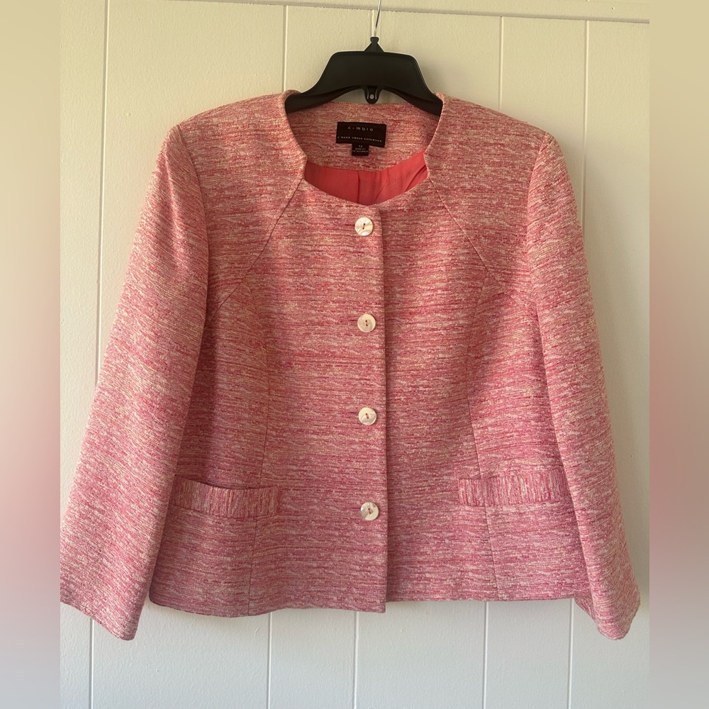 Cambia Mark Shale pink jacket size 12